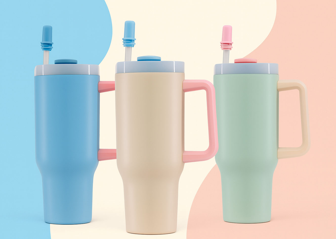 Three cups from Shakerfactory