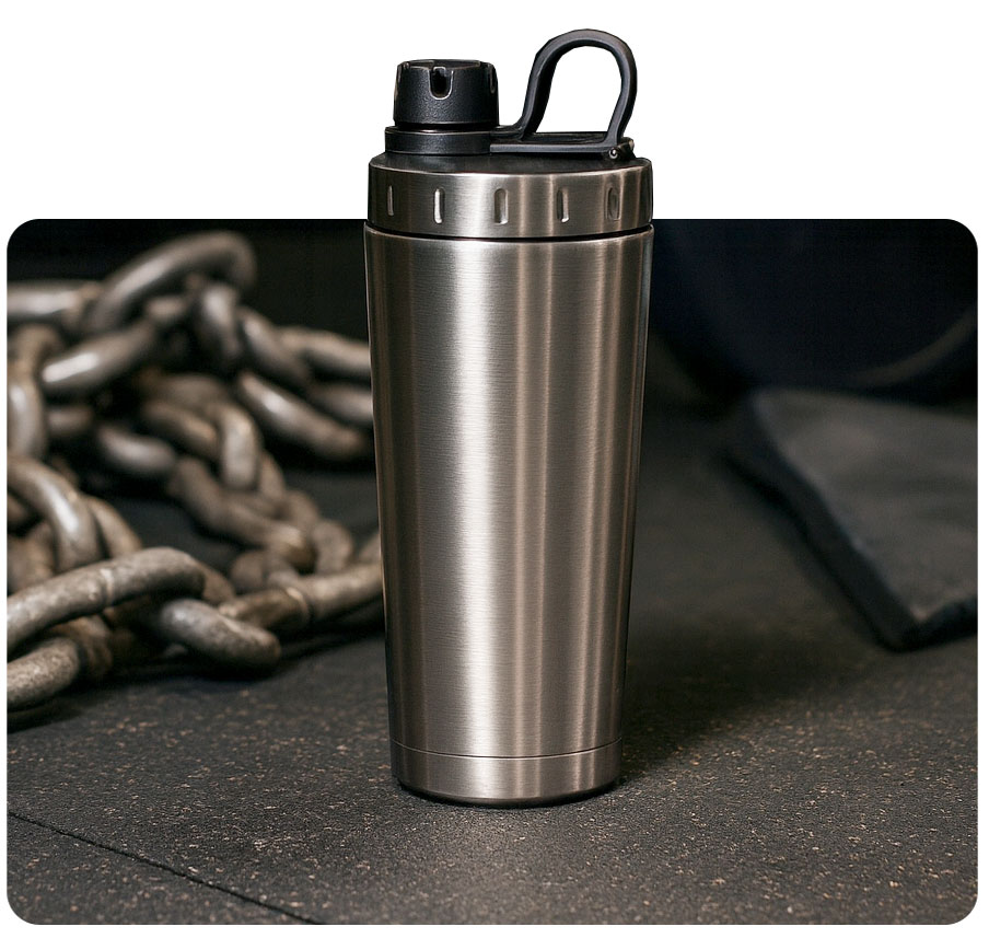 Steel shaker hero