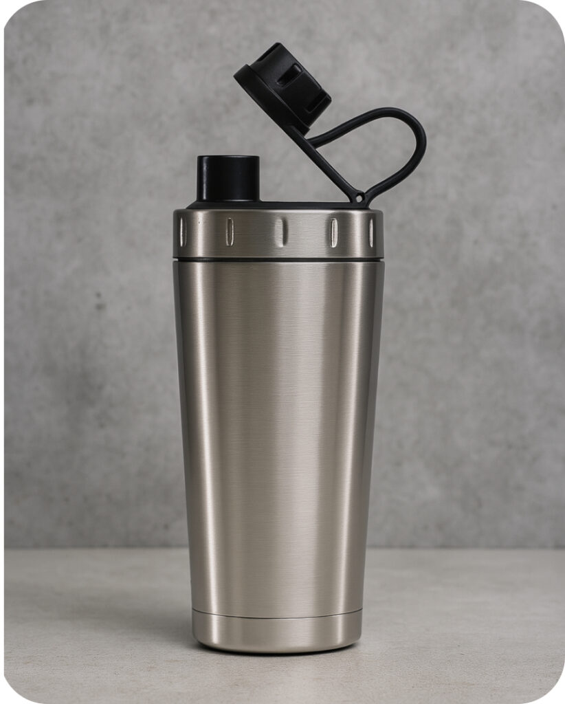 steel shaker